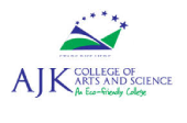 Home ajk colg of arts and sci
