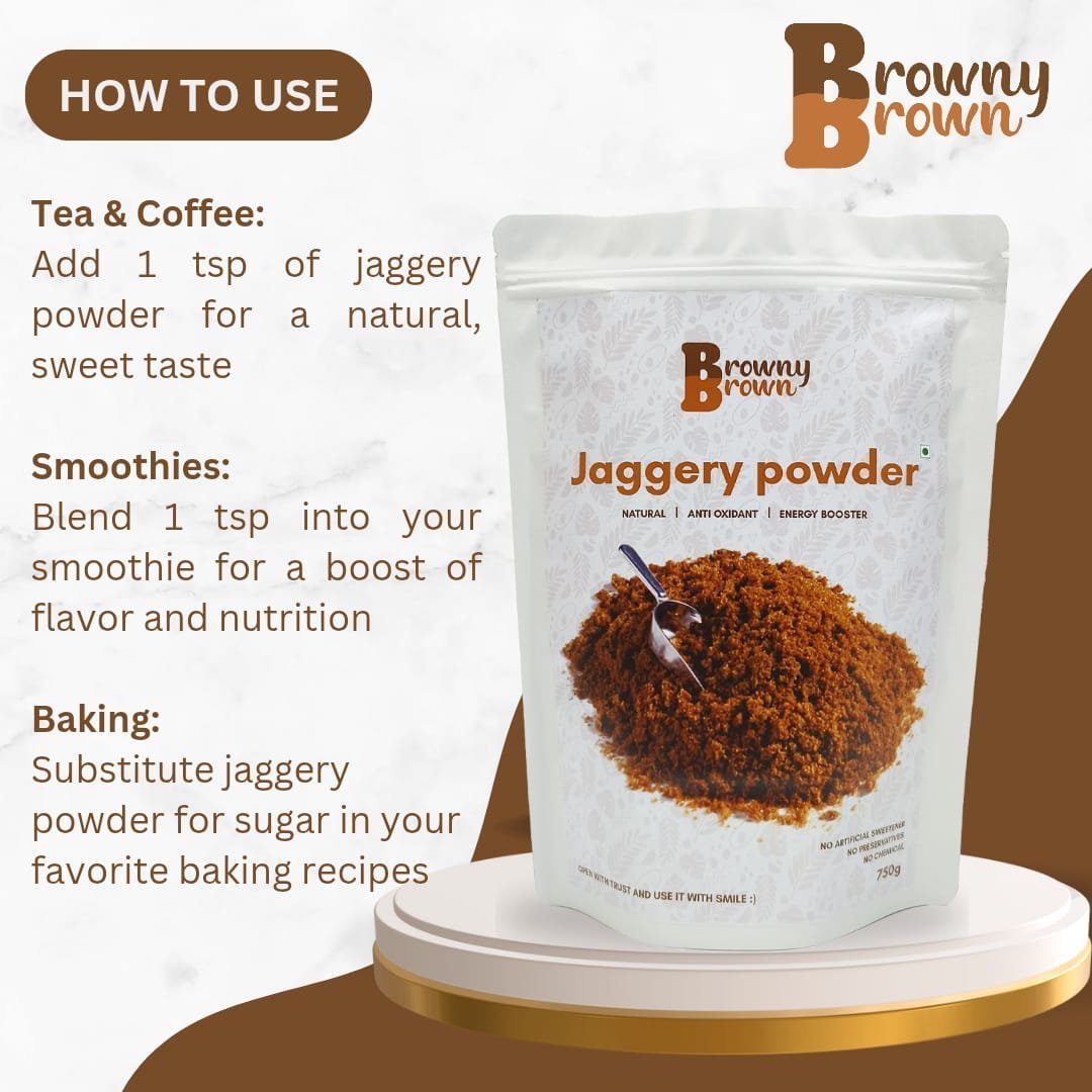 Jaggery powder 750g (Pack Of 1) - Image 3