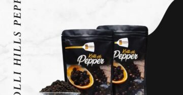 Kolli Hills Natural Black Pepper – 1Kg (2 x 500g Packs)