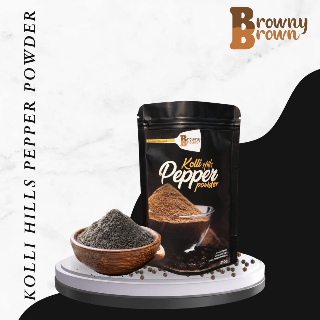 Kolli Hills Pepper Powder 250g(Pack of 1)